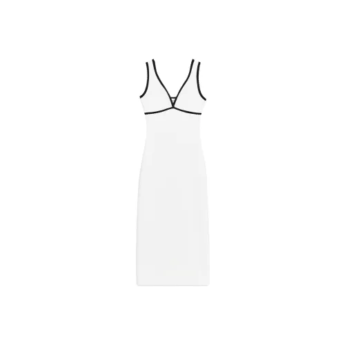 ZARA Белые Женские Платья без Рукавов