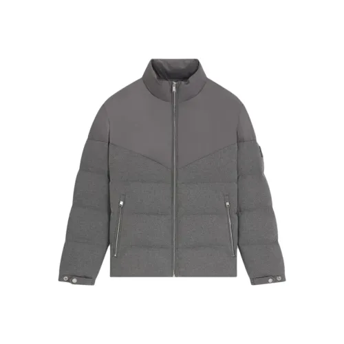 Hugo Boss Серый Мужской Пуховик