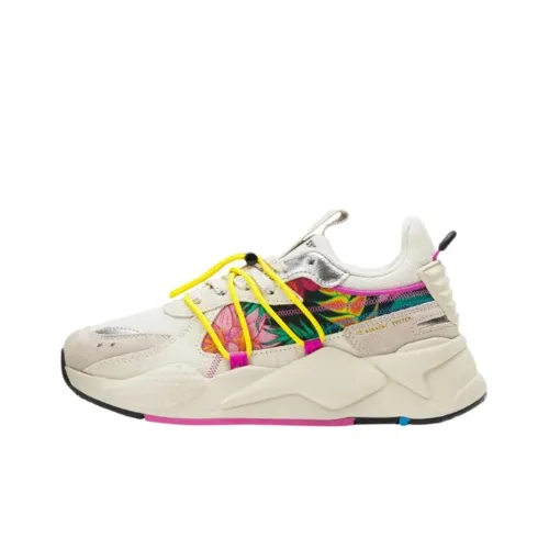 PUMA RS X Low Топ Kids Lifestyle Shoes Бежевый Подростки
