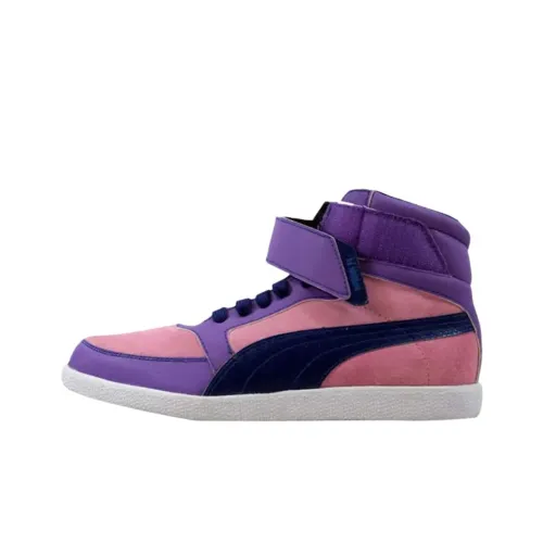 PUMA Высокий Топ Kids Lifestyle Shoes Фиолетовый Розовый Синий Подростки