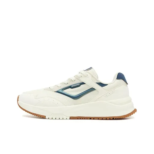 QIAODAN Dry Легкий Увеличение Высоты Устойчивый к Износу Низкий Топ Повседневный Мужской Бежевый Синий