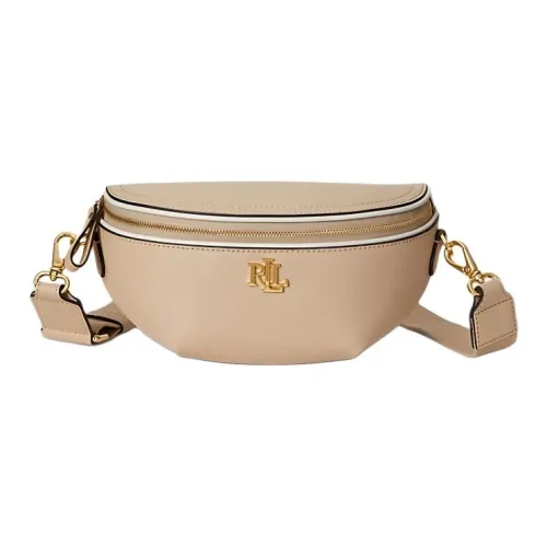 Ralph Lauren Marcy Кожа Бананка Женские Сливочный