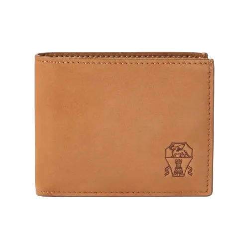 BRUNELLO CUCINELLI Кожа Кошелек Женские Светло-коричневый