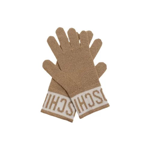 MOSCHINO Вязаные перчатки унисекс