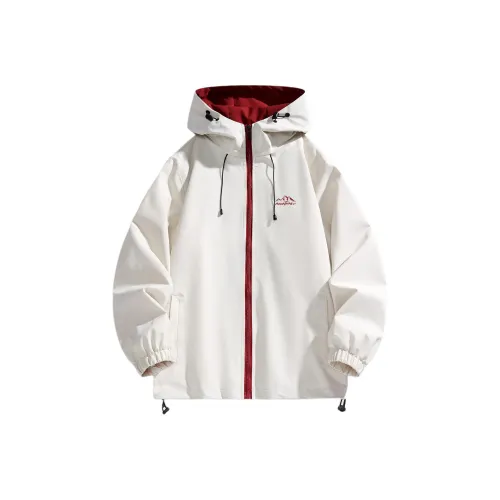 Warrior Huichao Открыто Ended Smile Collection Куртки и Пальто Унисекс