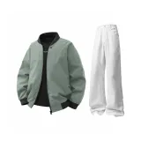 Армейский зеленый + белый