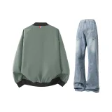 Армейский зеленый + светло-синий