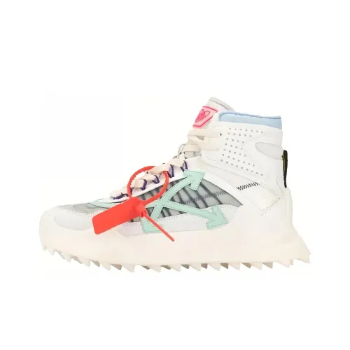 OFF Белый ODSY 1000 Высокий Топ Повседневная Обувь Мужская Белая