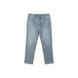 Джинсовая ткань светло-голубого цвета