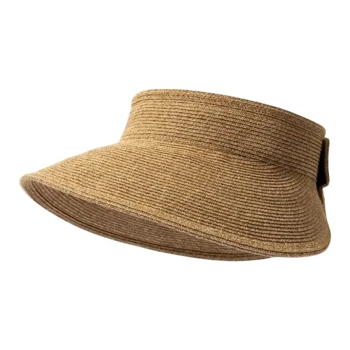 MITHAOL KUSC Соломенная плетеная шляпа с защитой от солнца женская