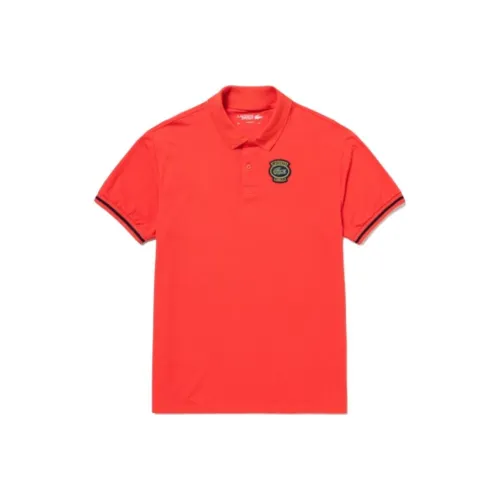 LACOSTE Collaboration Мужская Поло Красная