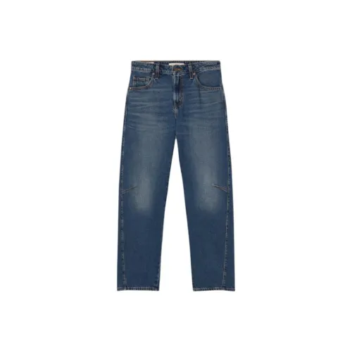 Levis Джинсовый Синий Женские Джинсы