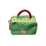 New Arrival Улучшенный * Трехслойный * Экстра-большая емкость [Пэчворк, цветовой блок, зеленый]