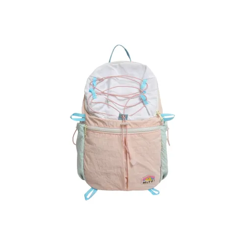 Gerlanx Нейлон Рюкзак Женские Синий Экрю Розовый