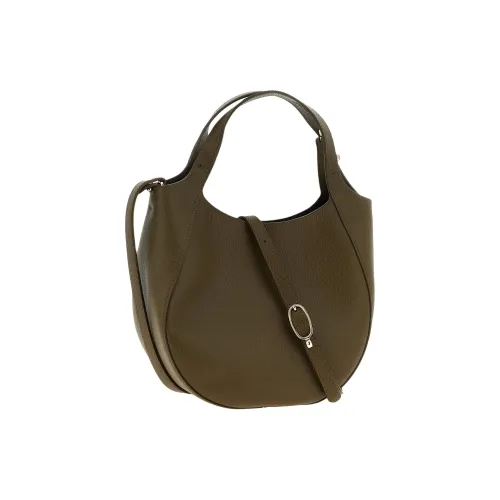 LONGCHAMP Le Foulonné Коровья кожа Одно плечо Сумка Женская Зеленая