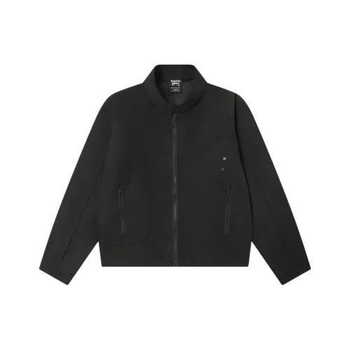 HIPHOPPUNKS Черные Мужские Куртки