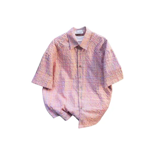 SRKJ Розовый Унисекс Рубашки