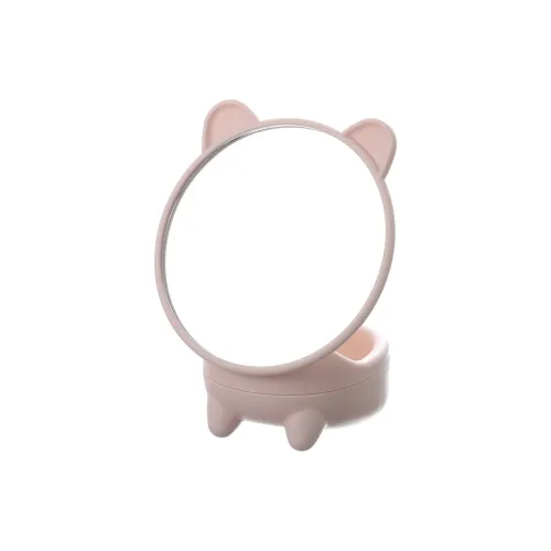 ECOHOME Кошка Ухо Хранение Зеркальце Стол Портативный Makeup And Touch Вверх Storage Makeup Mirror