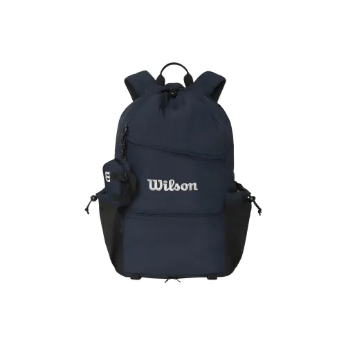 Wilson Большая емкость Рюкзак Стандартный Унисекс Темно-синий