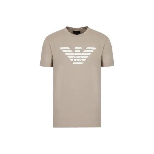 EMPORIO ARMANI Хаки Мужская T-рубашка