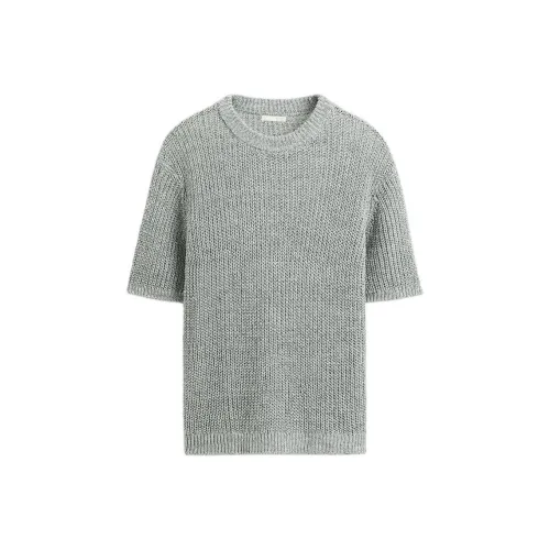 ZARA Светло-синие Мужские T-рубашки