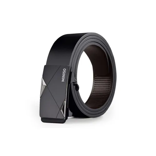 Miniso Ремни из коровьей кожи мужские 3,4CM