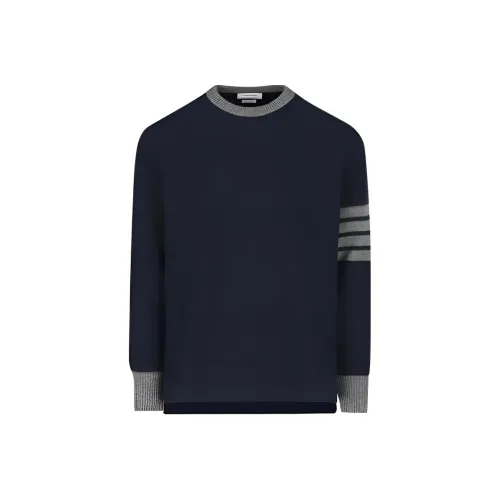 THOM BROWNE Синий Мужской Свитеры