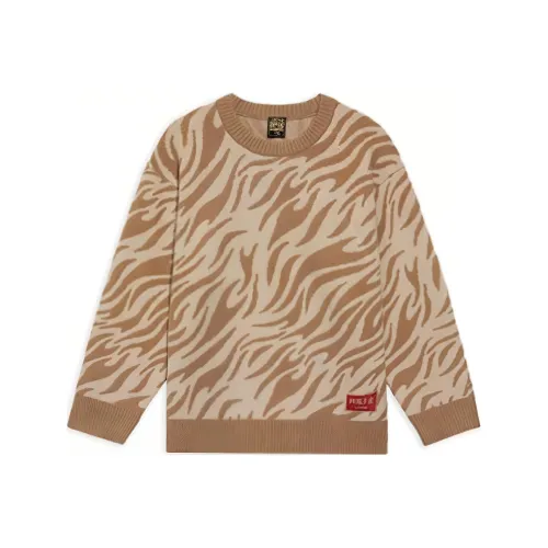 Лайнер Sports Life Collection Свитер Унисекс Мягкий Туман Абрикос Чай Коричневый