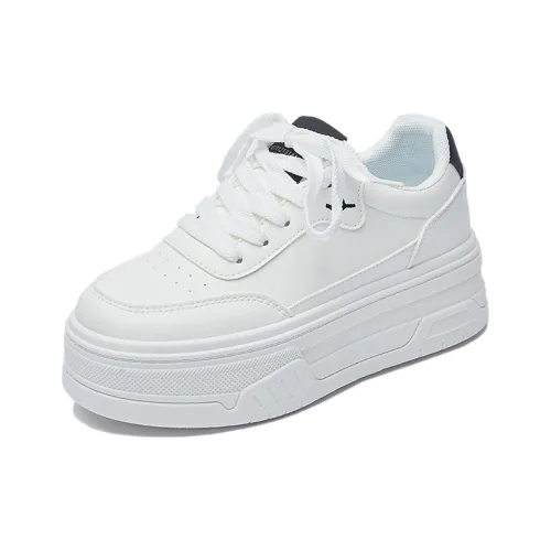 JOHLIN DREAM Белые Кроссовки Устойчивые к Износу Дышащие Низкие Кроссовки для Скейтбординга Женские