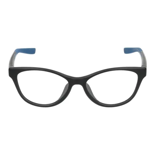 nike Ацетат Кошачий глаз Оправы для очков Детский Черный
