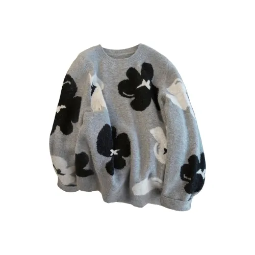 Cypress House Светло-серые Женские Свитера