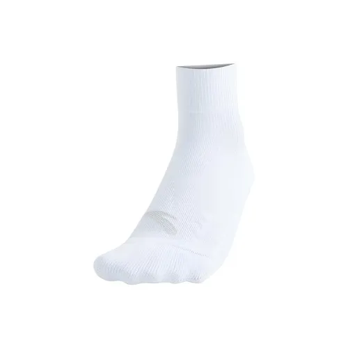 ANTA RUNNING Collection 1 шт Чисто белый Унисекс Беговые носки