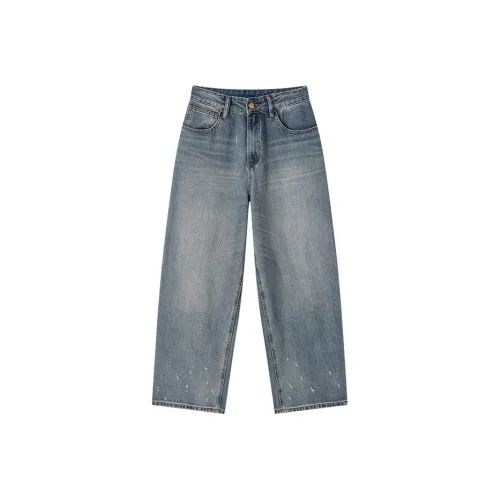 GJ HJ Винтажные синие женские джинсы