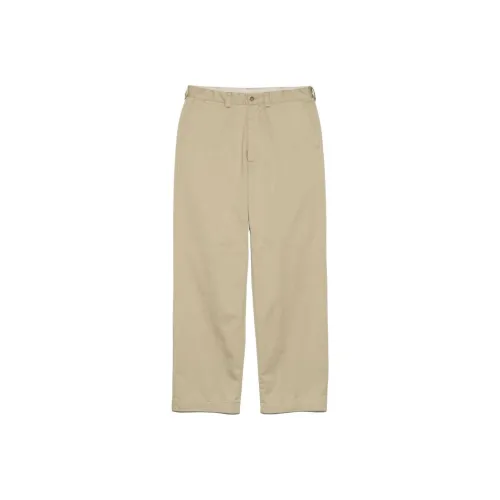 Nanamica FW25 Широкие Straight Chino Брюки Повседневные брюки Унисекс