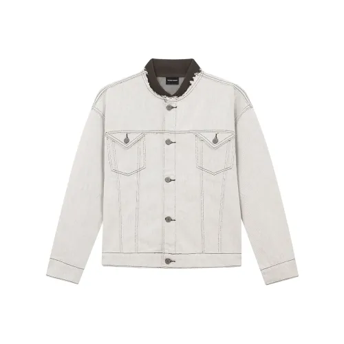 MAISON VINSON Бежевый Серый Унисекс Куртки