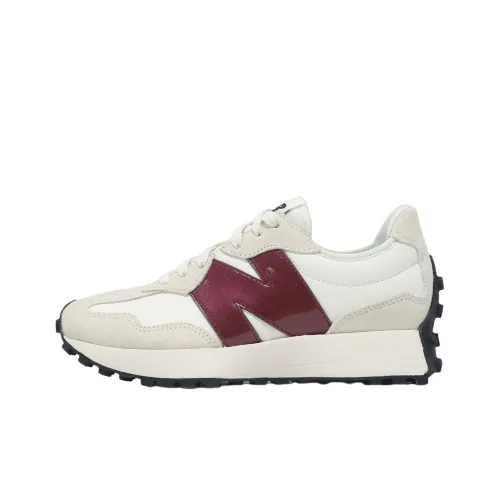 New Balance NB 327 Дышащая и Легкая Повседневная Обувь Женская Белая Красная