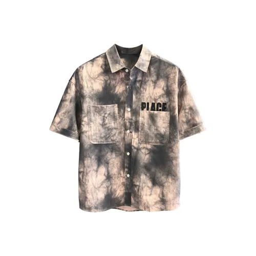 YGQPZHZ Розовые Мужские Рубашки