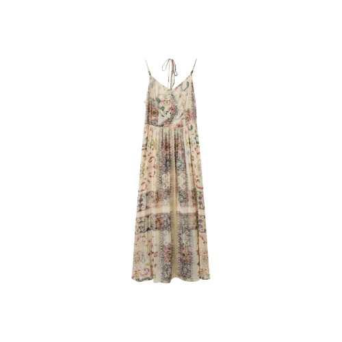 3COLOUR Ecru Floral Женские Слиплатья