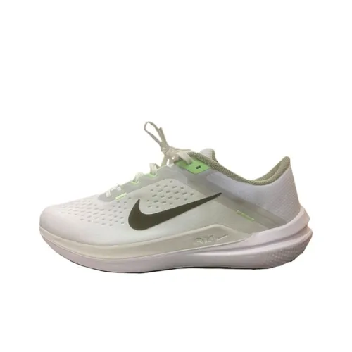 Nike Air Winflo 10 Дышащий Nike Air A Сцепление Pro SPACEFIBER Беговые кроссовки Мужской Белый
