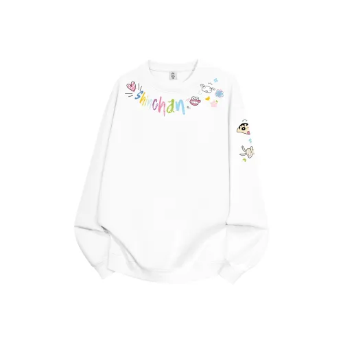 Crayon Shinchan Свитшот с круглым вырезом Унисекс