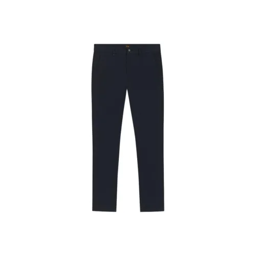 Hugo Boss Темно-синие Мужские Повседневные Штаны