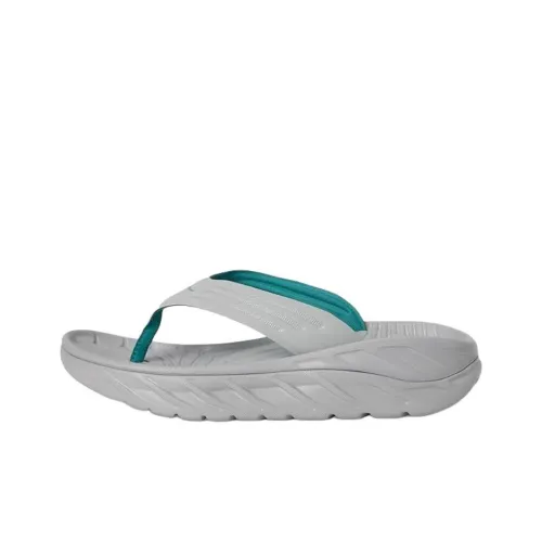 HOKA ONE ONE Ora Recovery Flip Flops Серый Мужской