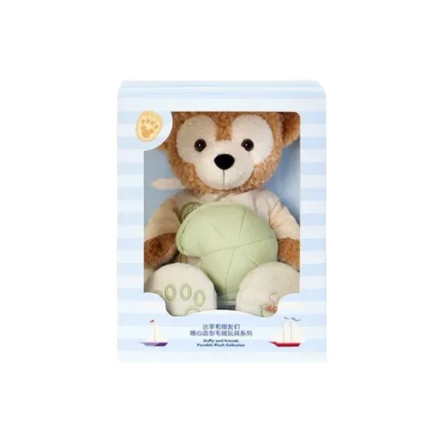 Disney x DISNEYLAND Duffy и Friends Natural Colorful Даффи Стиль Куклы Плюшевая Кукла 31,5 см Высота Shanghai Disney