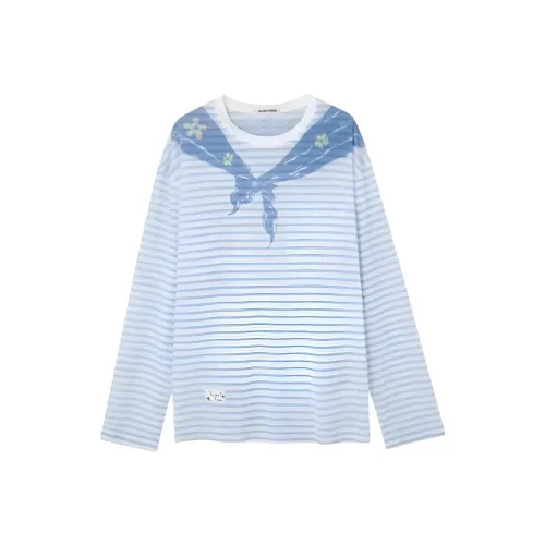 DANCANG Синий Женские T-рубашки