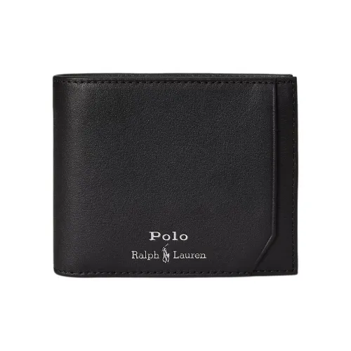 Polo Ralph Lauren Кожа Кошелек Стандартный Мужской Черный