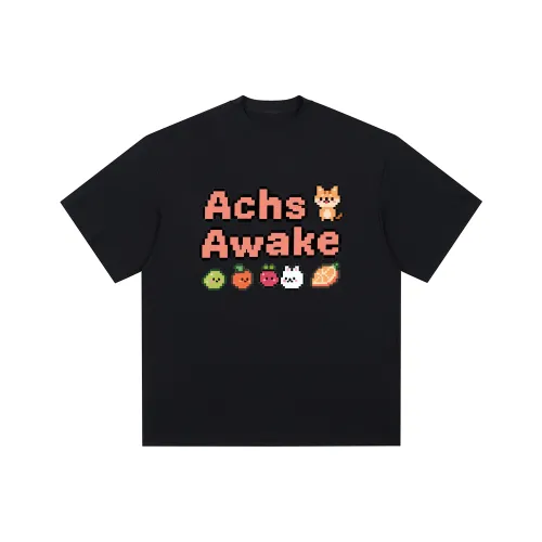 ACHS AWAKE Короткий рукав T-рубашки унисекс