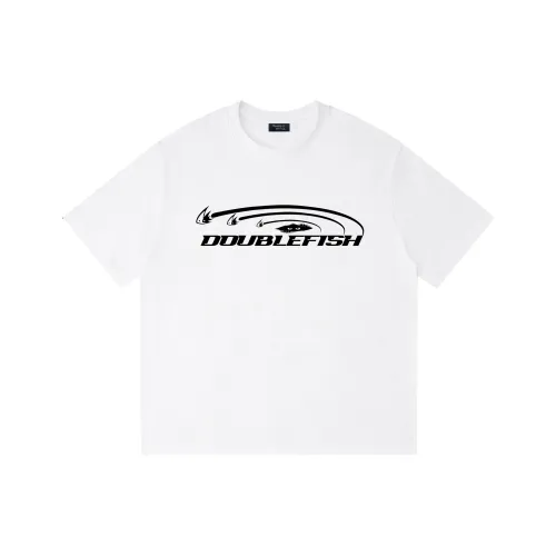 DOUBLEFISH Короткий рукав T-рубашки унисекс