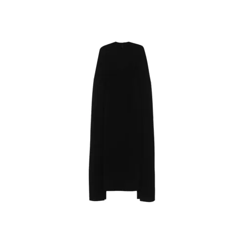 Solace London Черные Женские Длинные Платья с Длинными Рукавами