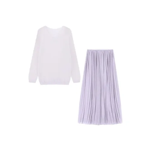 MISSHONEY MH Топ+Юбка Женские Комплекты Юбка