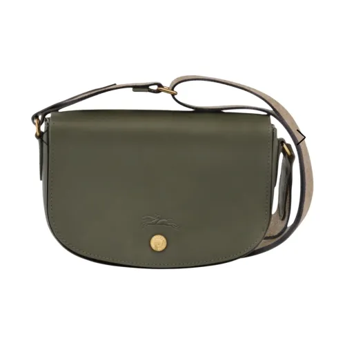 LONGCHAMP Épure Телячья кожа Сумка через плечо Средняя Женская Хаки зеленый